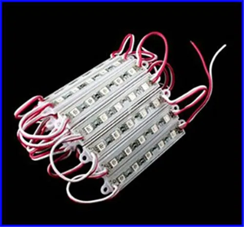 20 штук 5 светодиодный модуль 5050 SMD Водонепроницаемый IP65 DC12V светильник Модуль