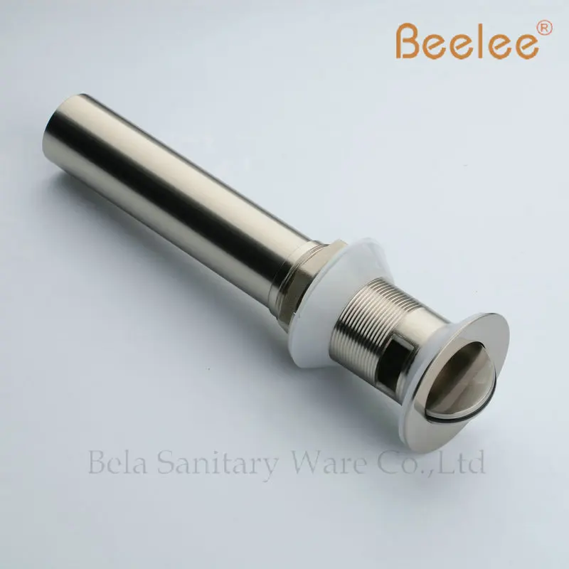Beelee BL8105N бесплатная доставка никель матовая медь выдвижная сливная раковина с