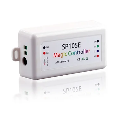 SP105E SP108E волшебный контроллер Bluetooth DC5 24V 2048 пикселей для WS2811 2812 2801 6803 IC