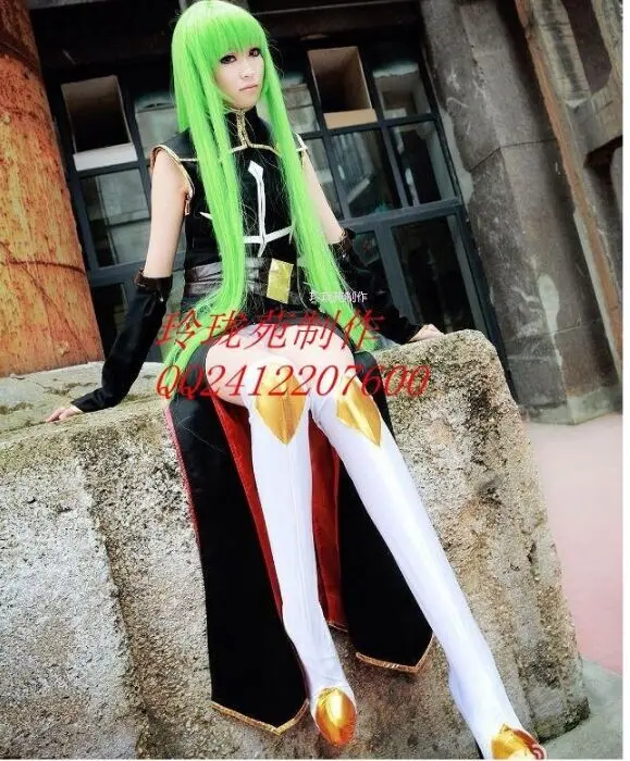 Аниме код Geass CC C tsu косплей костюм платье для девочек женское подгонянное высокое