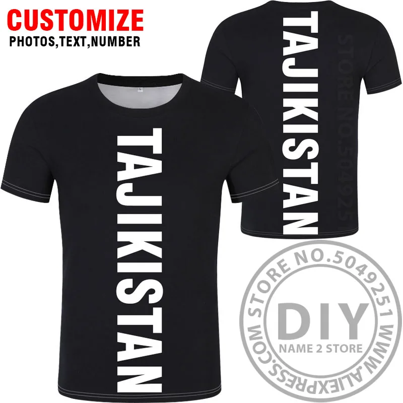 Style 13 Футболка «TAJIKISTAN», сделай сам,, на заказ, с именем, номером tjk, футболка с национальным флагом, tj, футболка с фотографией, с принтом, с текстом, одежда для 0 - Цвет: Style 13