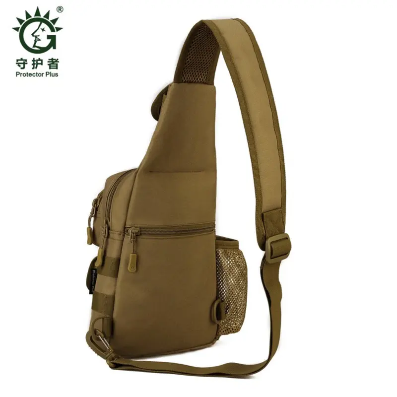 Нейлоновый мужской нагрудный рюкзак тактический Водонепроницаемый
