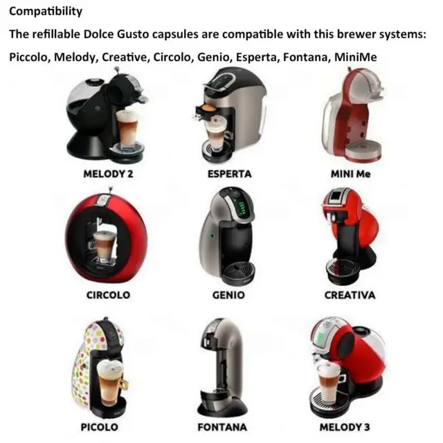 Многоразовые капсулы для кофе Nescafe Dolce Gusto колпачки с фильтром мягкие 3/6