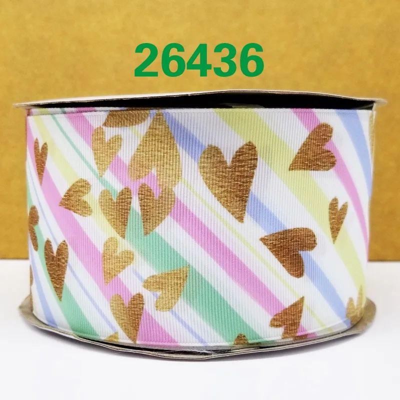 50 ярдов мультфильм напечатанный grosgrain ленты 26438