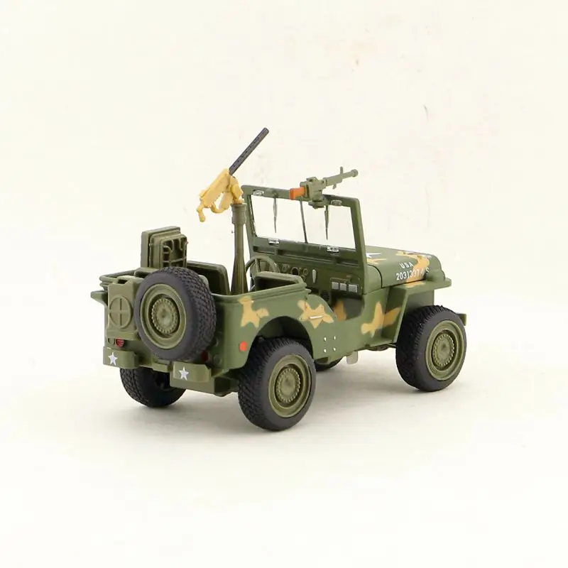 Моделирование 1:24 военная модель автомобиля из сплава Уиллис, звук и свет оттяните назад Подарочный металлический внедорожный автомобиль модель