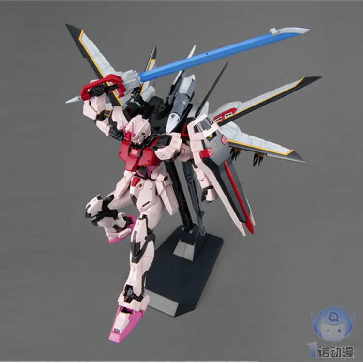 Японская BANDAI оригинальная модель Gundam MG 1/100 Strike Rouge RM SEED DESTINY Mobile Suit детские игрушки