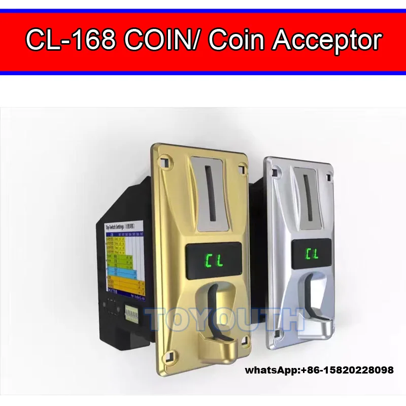 CL 168 Мульти монета акцептор Монета селекотр прибытие валюты (можно принять два
