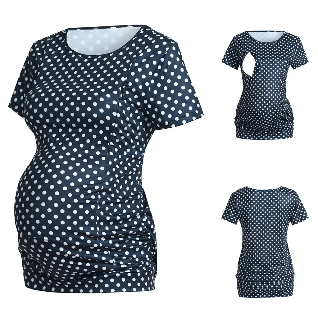 Новинка года; женская футболка ropa de mujer; Одежда для беременных и мам; Одежда для кормящих детей; футболки в полоску с длинными рукавами для беременных; jurk
