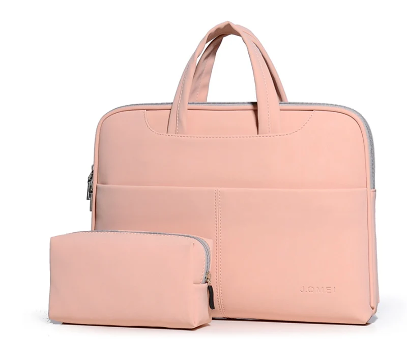 13,3, 14, 15,6 дюймовый Водонепроницаемый чехол-сумка для ноутбука с ручкой для Apple Macbook, Chromebook, acer, Asus, Dell, hp, samsung, sony,-розовый
