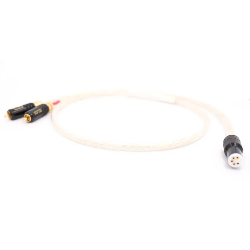Кабель Tonarm 1 5 м контактный DIN и RCA Phono аналоговый кабель|cable pin|din pindin pin |