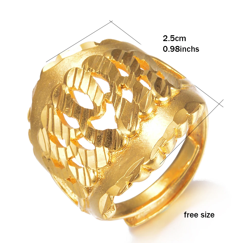 WANDO Новая мода Золотой цветок образная пересылка Эфиопия Африка Нигерия Erlit