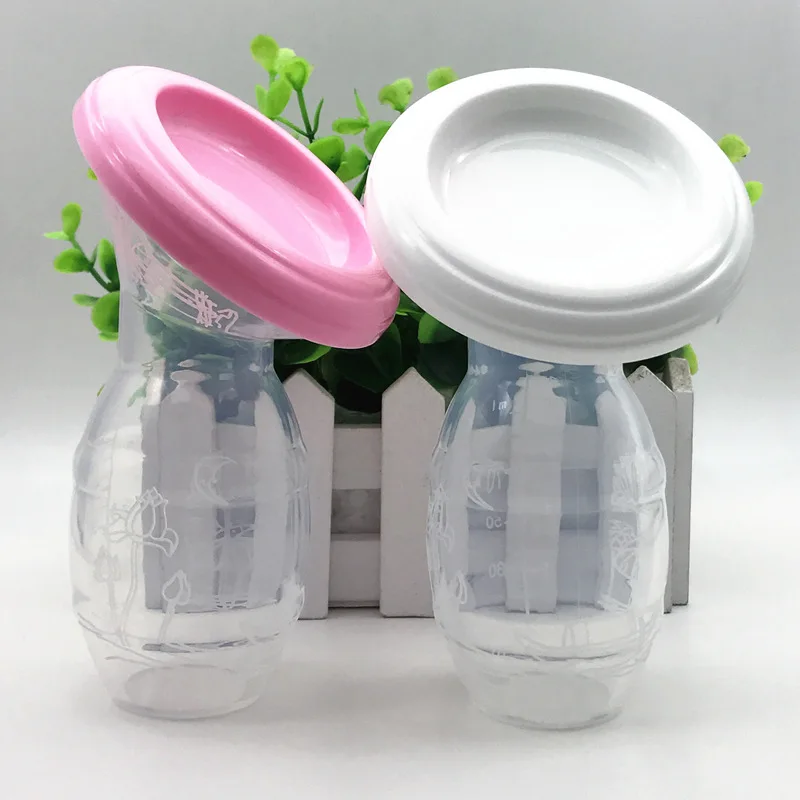 Силиконовые грудного вскармливания ручной молокоотсос Baby Питание Молоко Saver