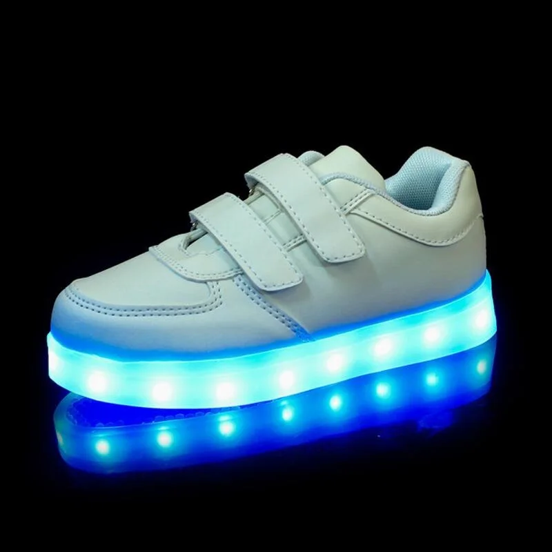 2017 Горячая Распродажа Детские светодио дный кроссовки светодиодные
