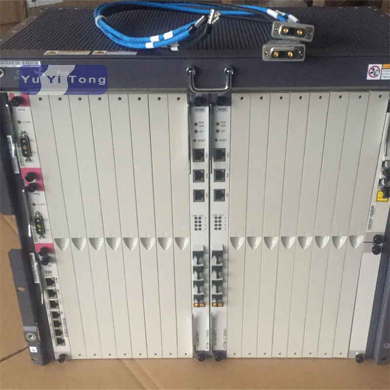 19 дюймов Huawei gpon olt epon SmartAX MA5680T OLT волоконно оптическое оборудование с 2 SCUN GICF PRTE|gpon