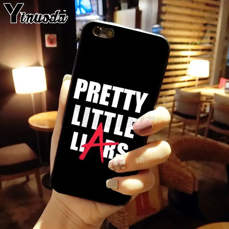Yinuoda Pretty Little Liars PLL TV Show черный TPU Мягкий силиконовый чехол для телефона iphone 8 7 6 6S Plus