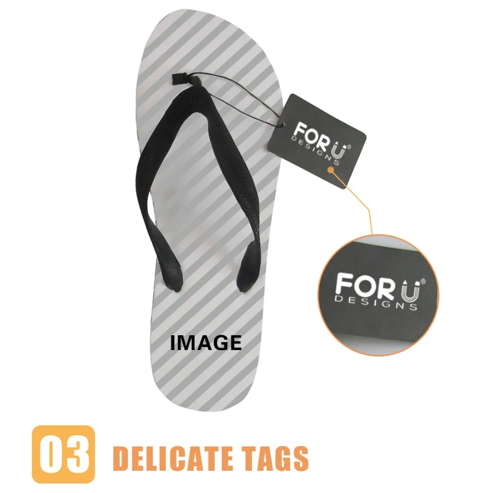 Женские Вьетнамки с забавным принтом в виде животных летние домашние тапочки без