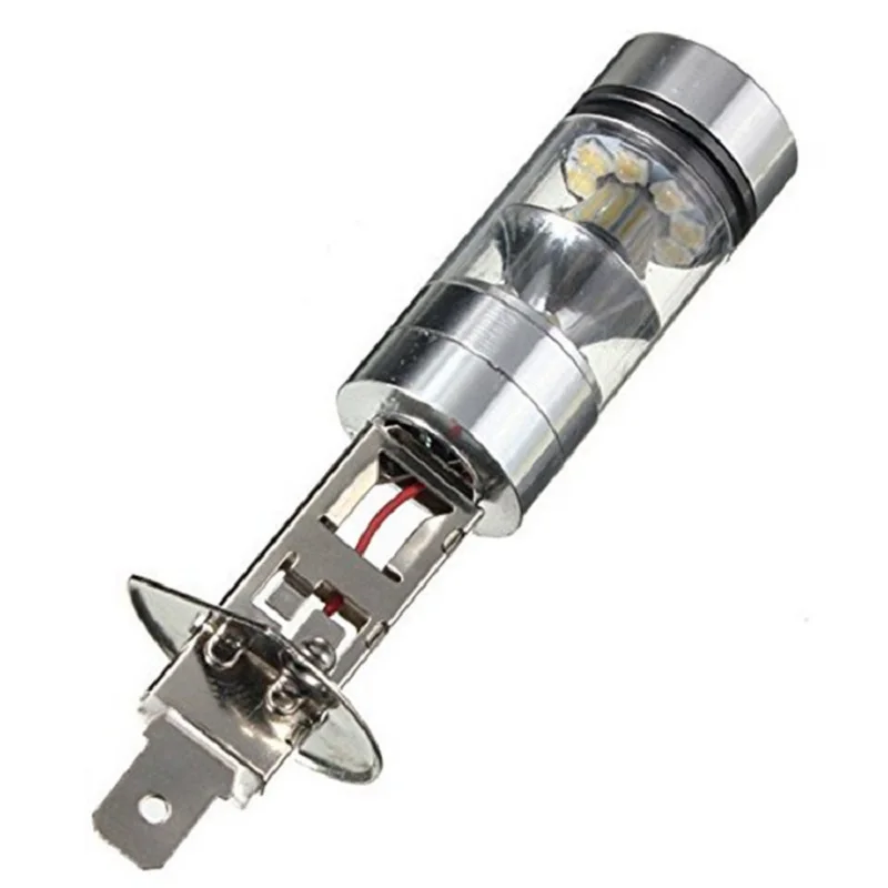 H1 8000K Ice Blue 20SMD светодиодный 100 Вт 1000ЛМ DC12V ледяной светильник в автомобильном стиле