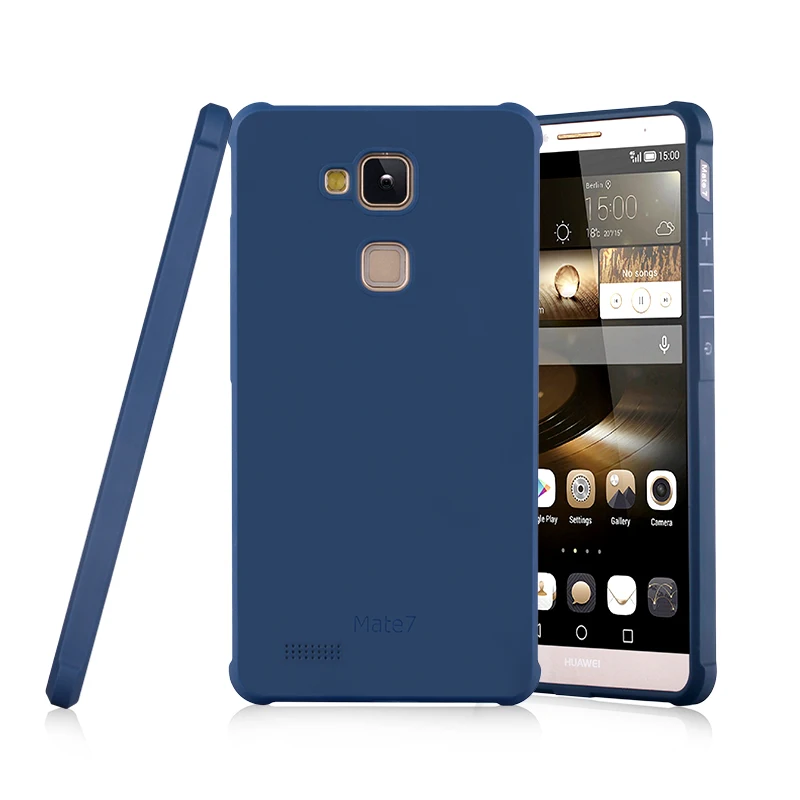 Для huawei mate 7 чехол силиконовый Новое поступление Высокое качество Роскошный 0 8 мм