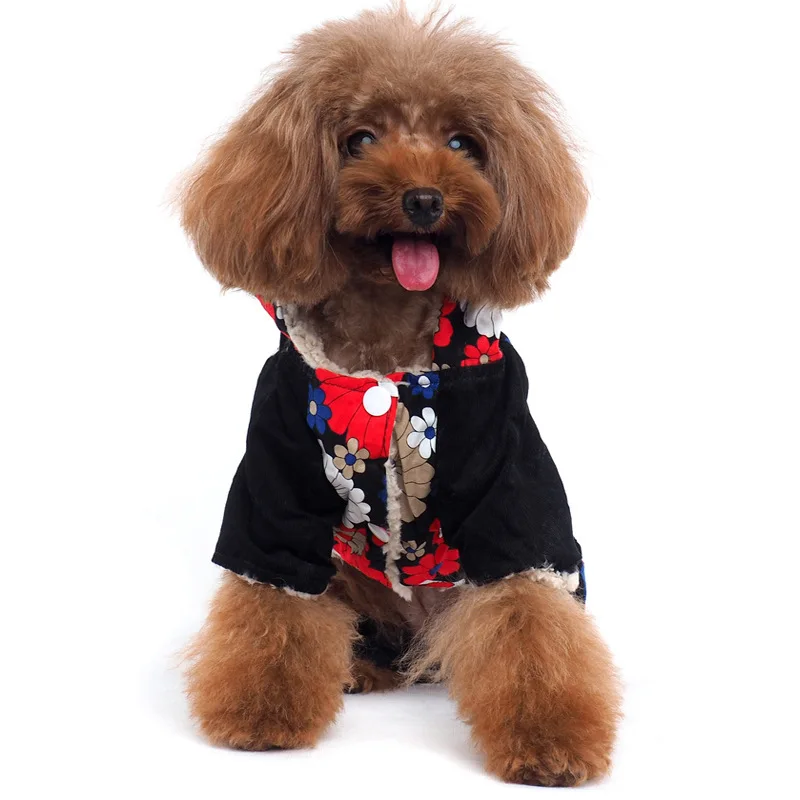 Одежда для собак Bigeyedog зимнее пальто с капюшоном одежда домашнего питомца костюм