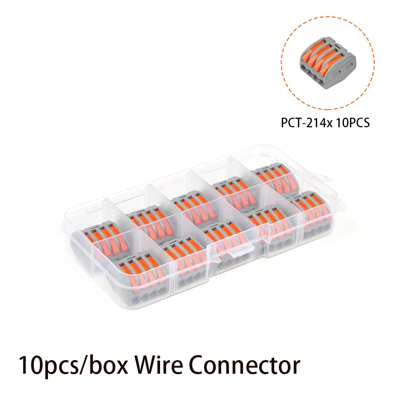 10-46 шт/коробка DIY вы PCT-412 тип провода проводки компактный Универсальный разъем