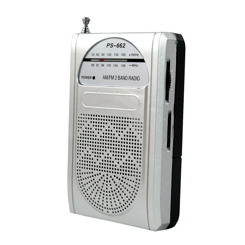 С пряжкой Портативный FM AM Радио мини-старый Для мужчин дома отдыха Регулируемый
