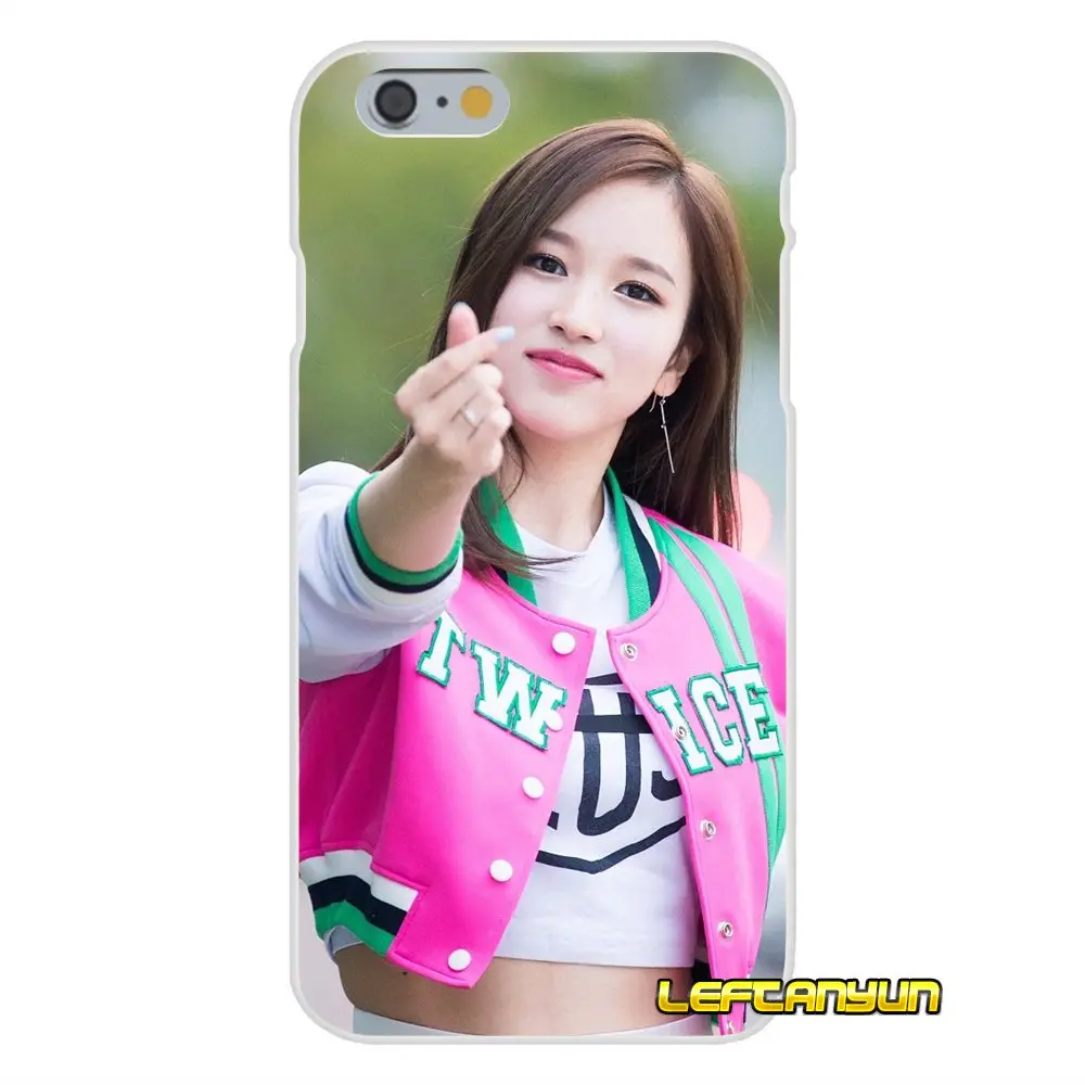 Аксессуары чехлы для телефонов два раза Kpop Girl group милые Чехлы iPhone X 4 4S 5 5S 5C SE 6 6S 7 8