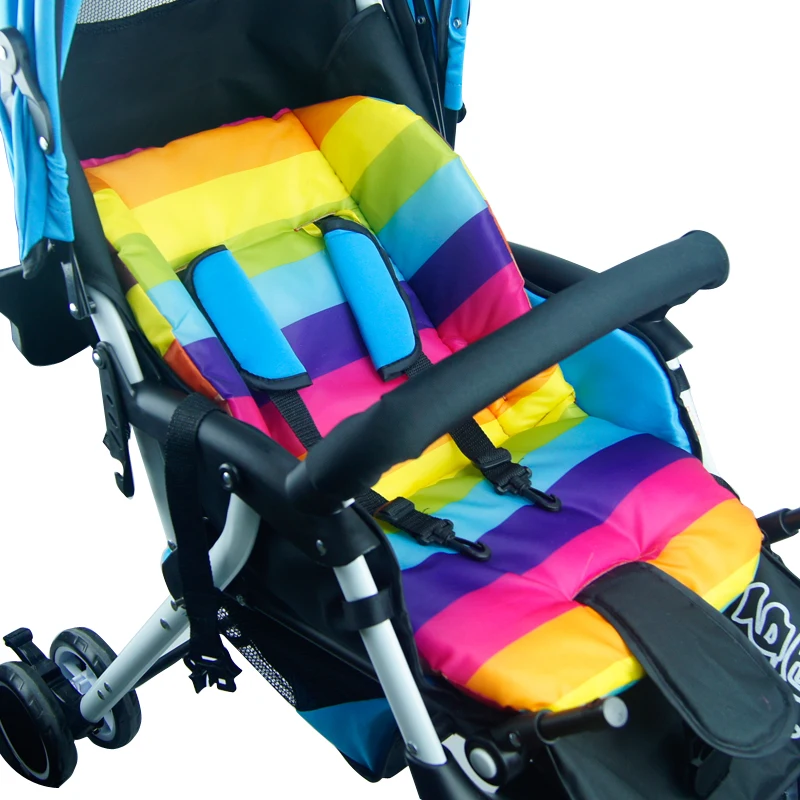 ТОЛСТЫЙ цветной детский коврик для пола дышащая подстилка коляски подкладка