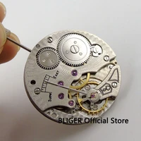 vintage 17 jewels 6498 mechanical hand winding stainless steel mens watch movement m3