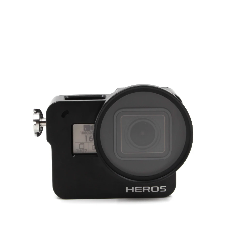 CNC алюминиевый сплав скелет прочная клетка защитная рамка чехол для GoPro Hero 6 5