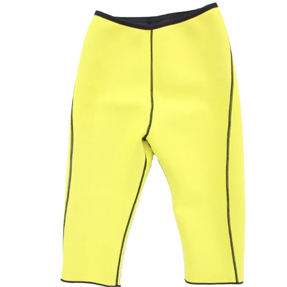 Pantalones adelgazantes de neopreno para mujer, moldeadores de cuerpo de Sauna, bragas de Control de estiramiento de Fitness, pantalones ajustados de cintura quemagrasas, novedad-4