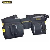 Stanley tool bag waist electrician hip storage carpenters belts and bags contractor construction tool belt pouch pocket combo