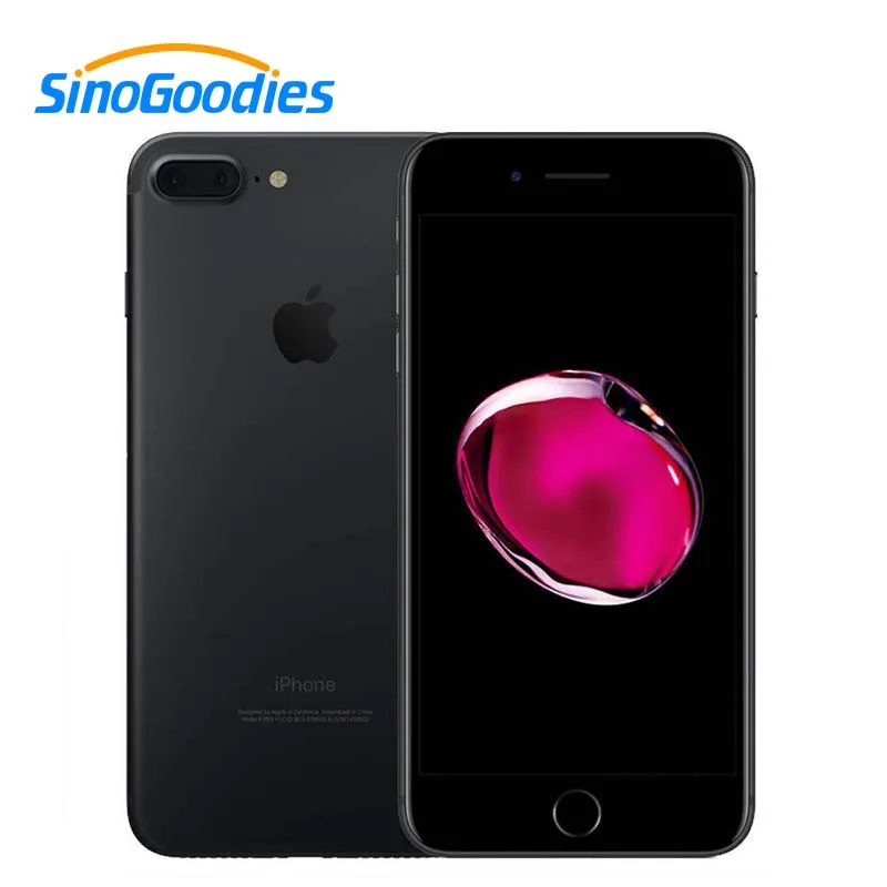 Разблокированный Apple iPhone 7 Plus iOS 10 четырёхъядерный A10 мобильный телефон 3 Гб ОЗУ 32 128