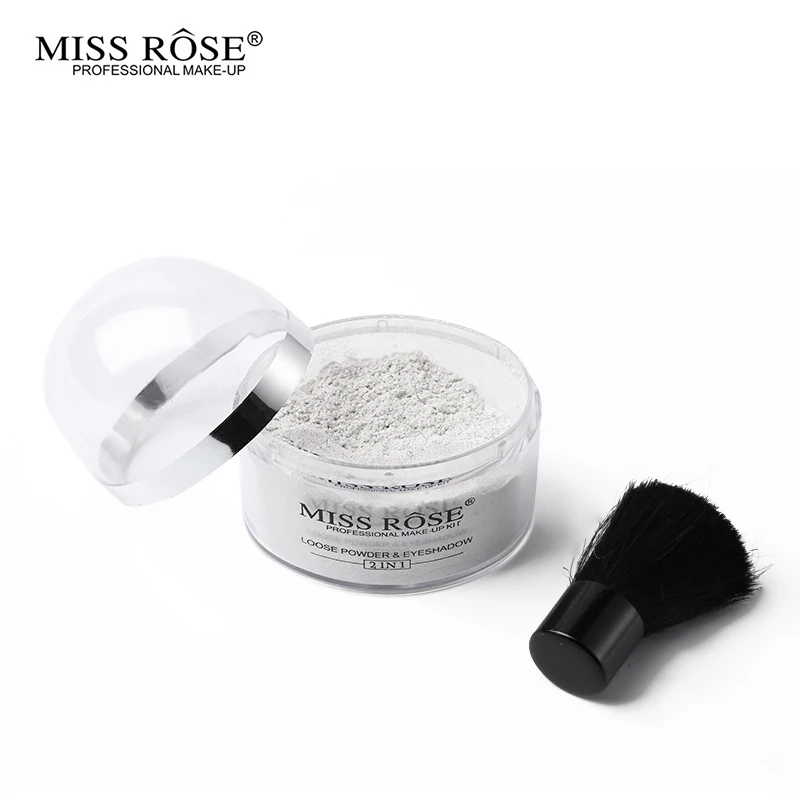 2018 Miss Rose блестящая пудра Хайлайтер для лица макияж мерцающий золотой серебряный