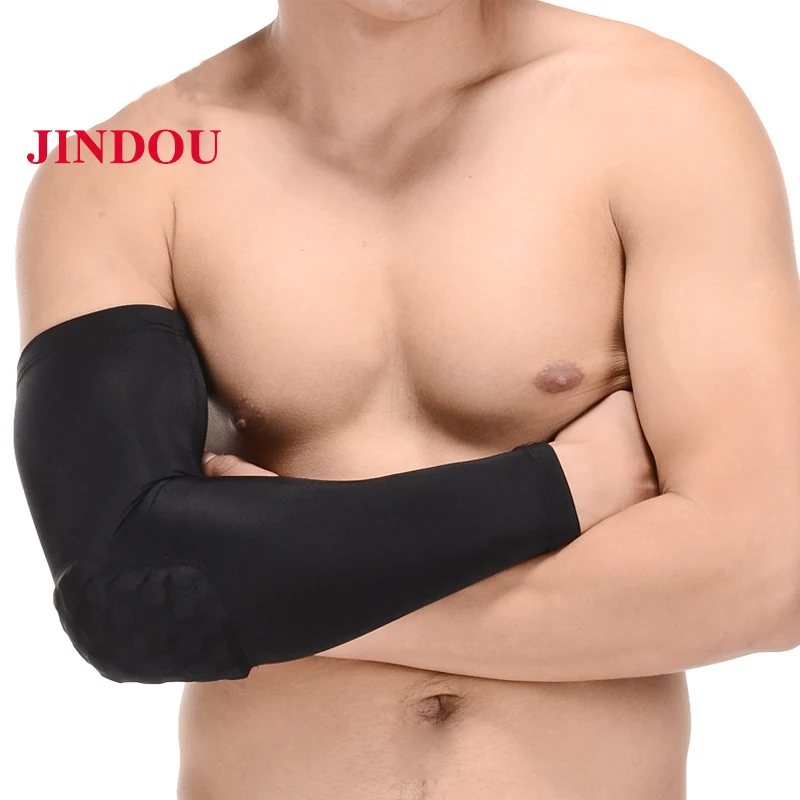 1 шт. противоскользящие рукава Компрессионные для велоспорта баскетбола защиты