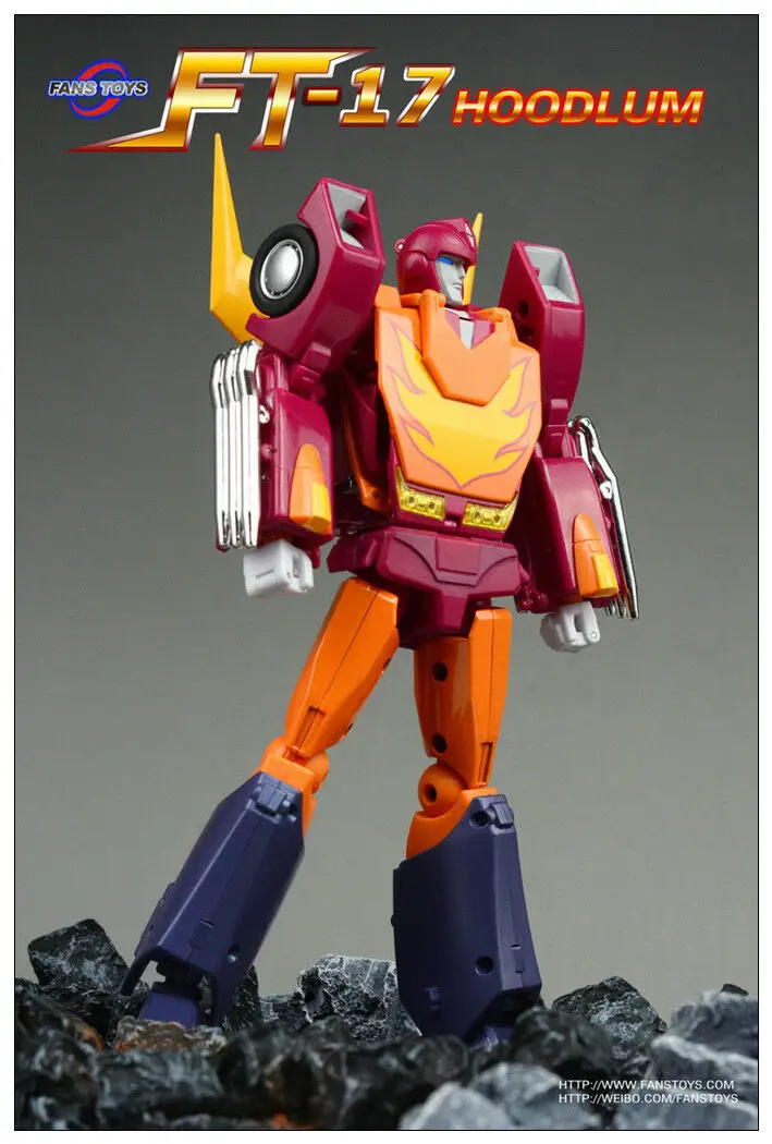 Fanstoys Ft17 Ft 17 преобразования хулиган G1 Hot Rod вентиляторы трансформаторы