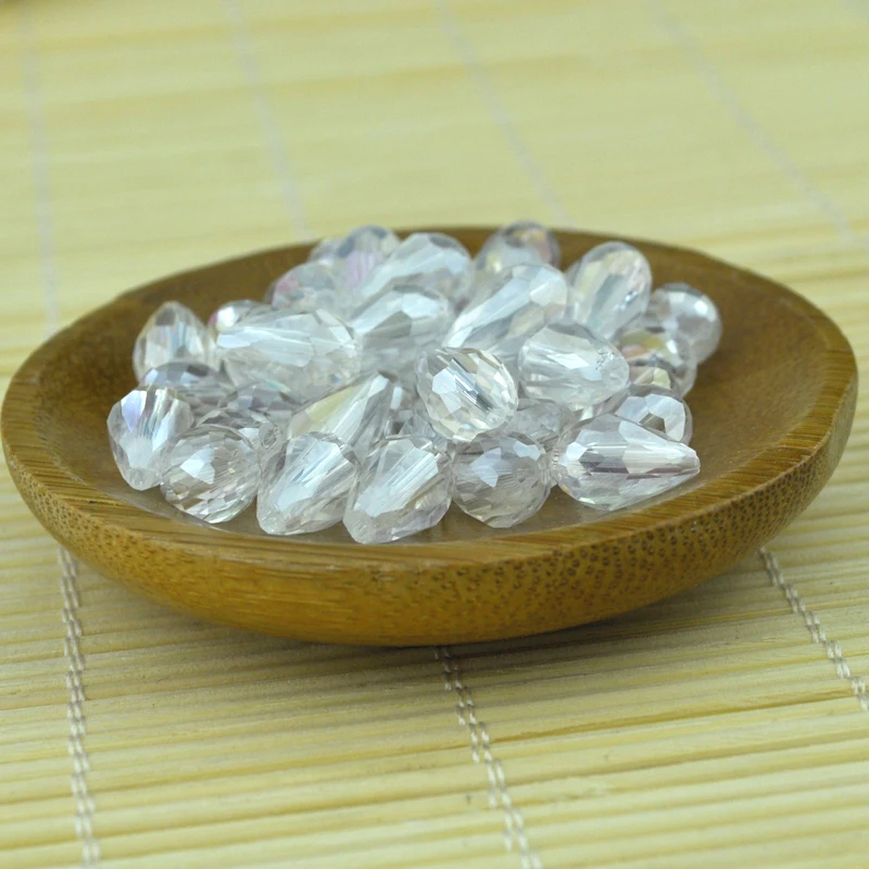 295 шт. прозрачные бусины-разделители для ювелирных изделий 8 х11 мм | Украшения и