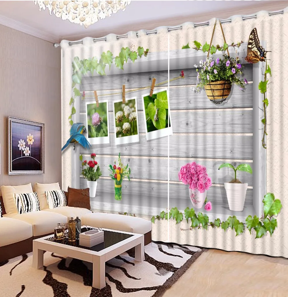 Занавески 3D под заказ модные дизайнерские занавески с подоконниками для спальни