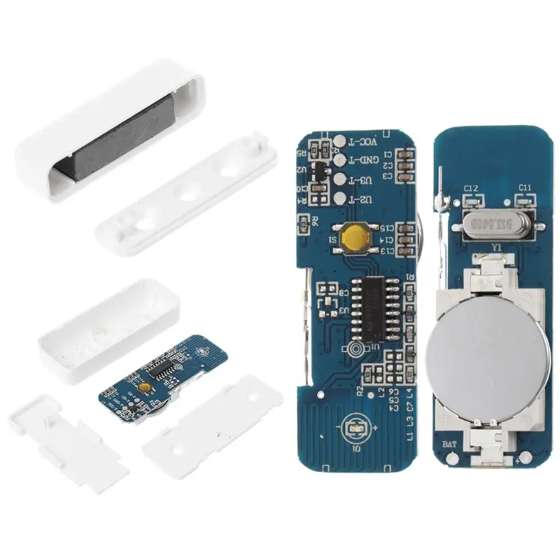 

Белый Магнитный умный беспроводной Wi-Fi детектор движения для домашней охранной дверной сигнализации
