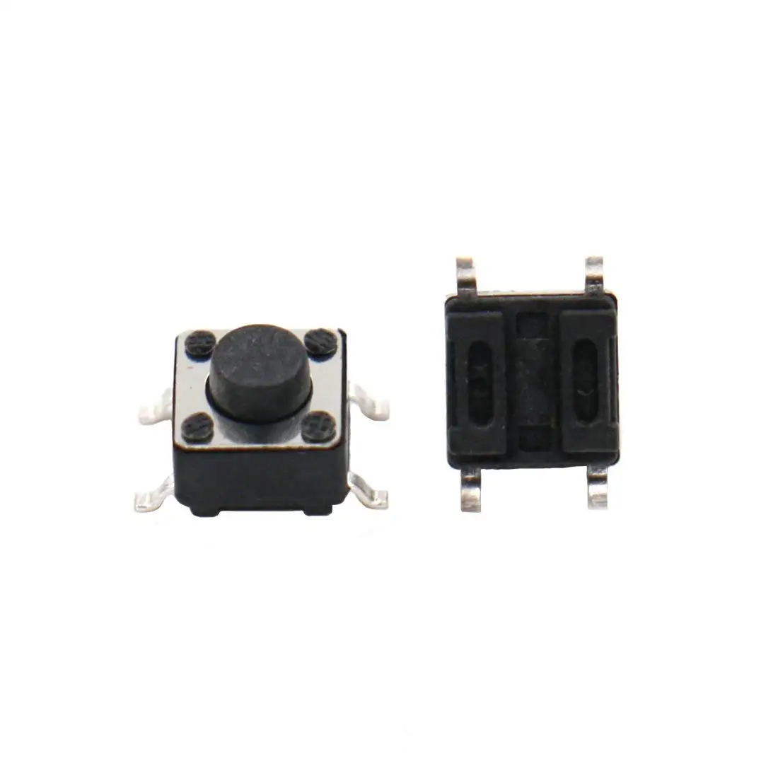 

50pcs 665 Push Button Switch Momentary Tact Tactile Micro Switch SMD SMT PCB 4 Pin 6x6x5mm 6*6*5