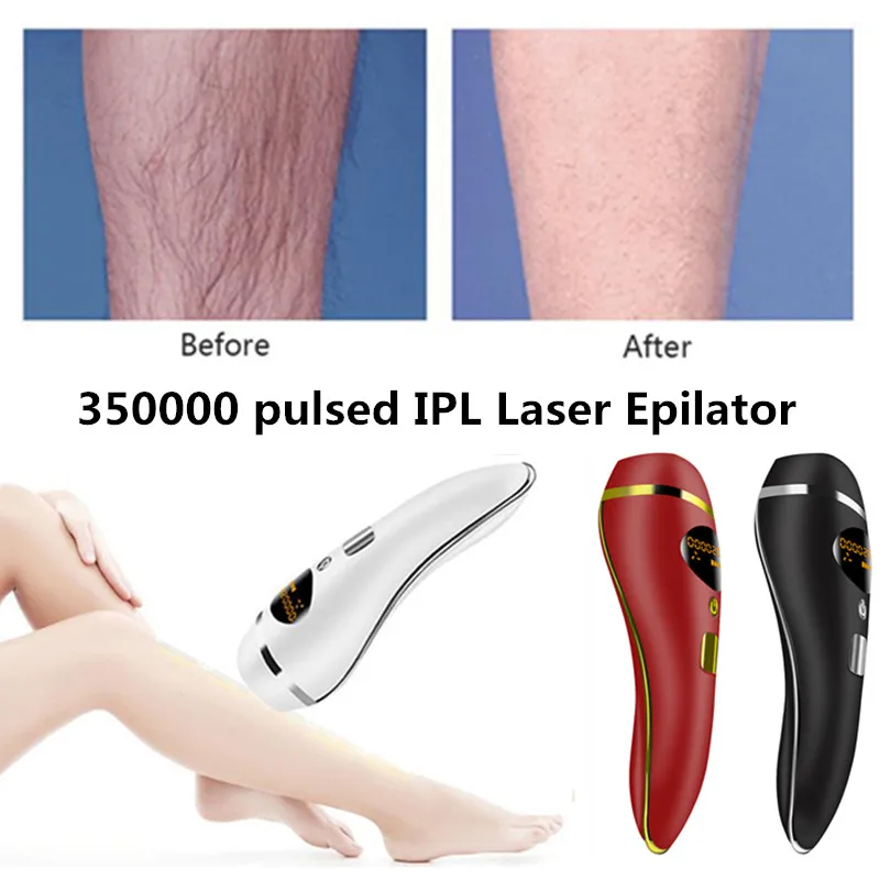 Профессиональная Перманентная лазерная эпиляция IPL 350000 вспышек удаление волос
