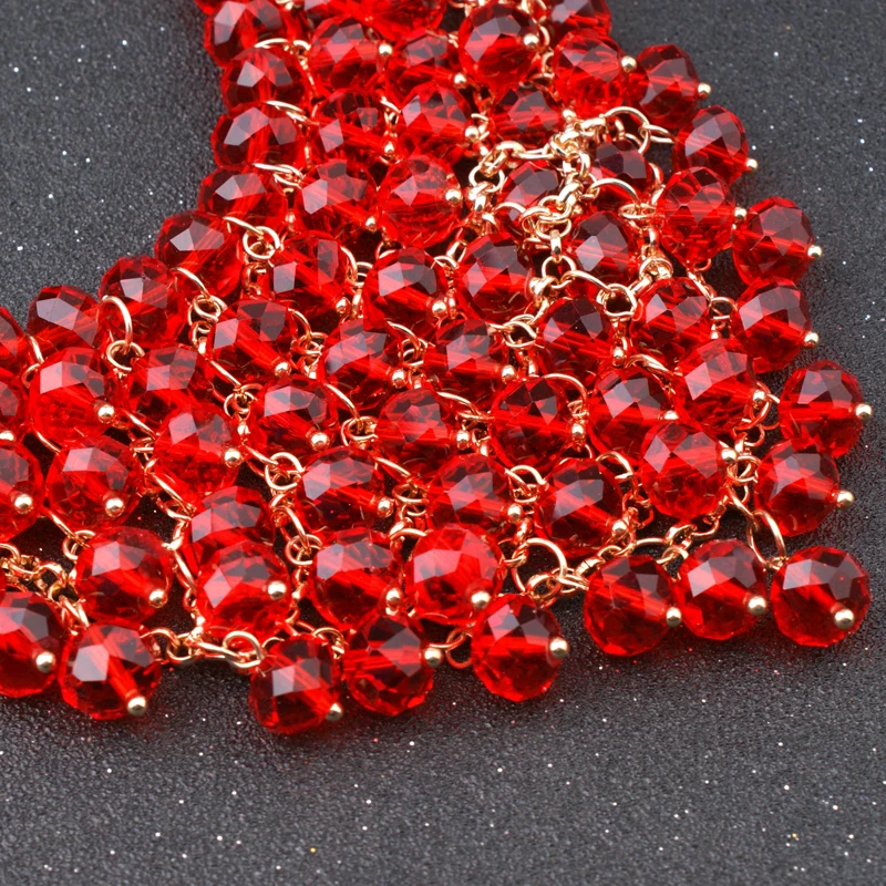 

Moon Girl New Design Bridal Wedding Crystal Beads Jewelry Sets Fashion African Beads Jewelry Set 2017 Choker Necklace for women