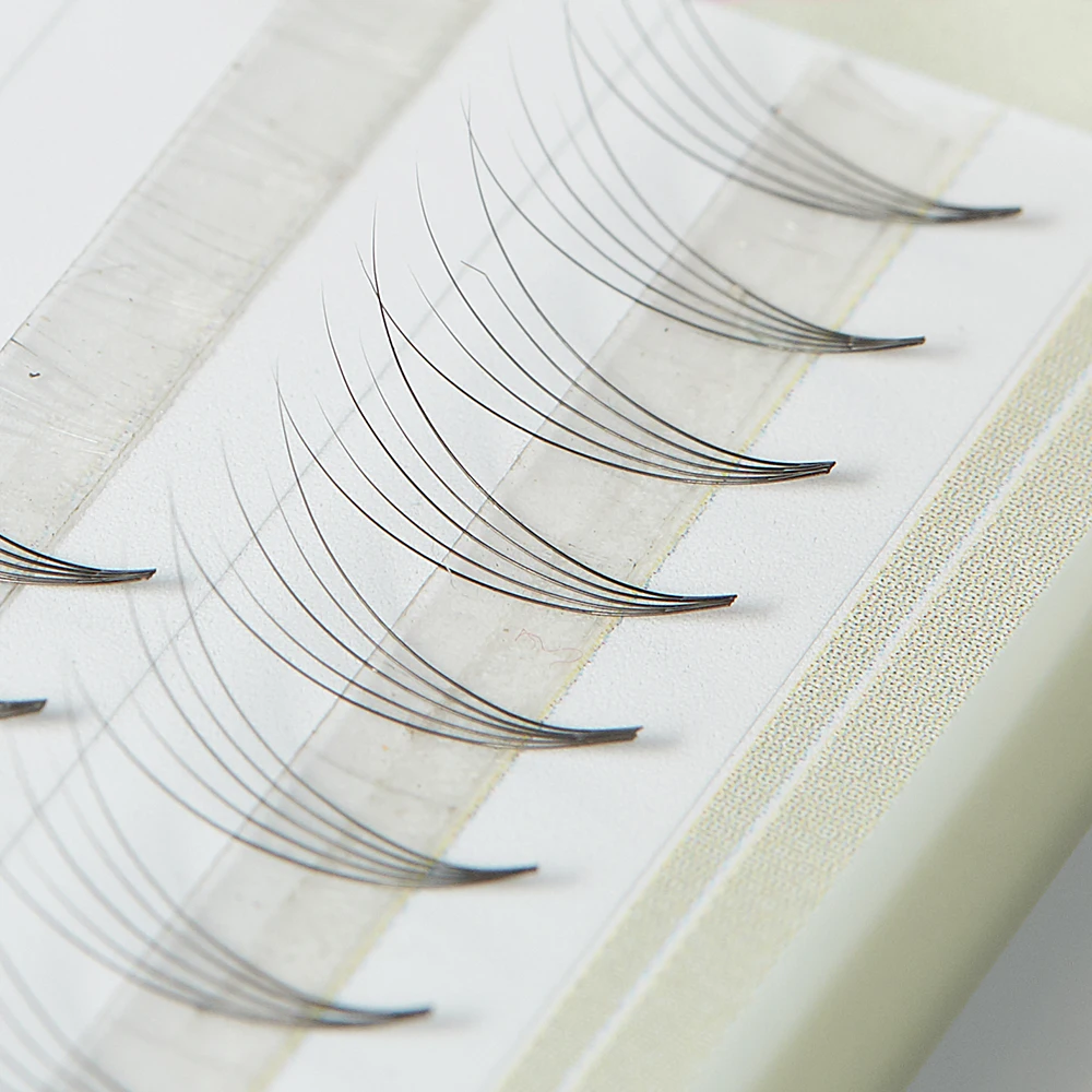 Individual 5D Lashes Russian Volume Eyelash 60 Bunches Premade Volume Fans Natural Short Stem Cluster Lashes
