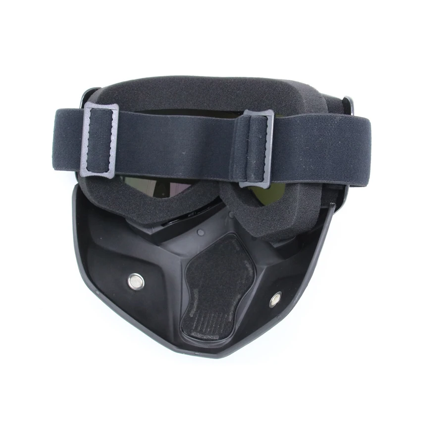 Модульная маска со съемными очками и фильтром для рта идеально подходит