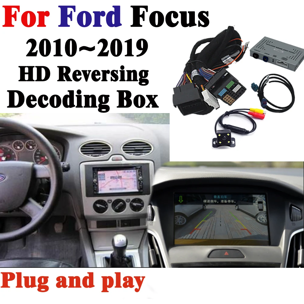 Задняя камера для Ford Focus 2011 ~ 2019 адаптер фронтальной камеры оригинальный дисплей