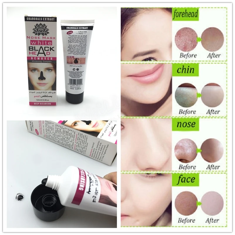 120 мл новая глубина вытрите от пор Маска для удаления угрей минералы грязи