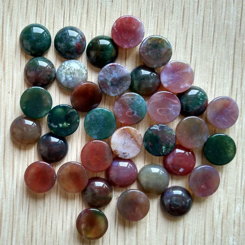 Fashion good quality mixed round CAB CABOCHON natural stone beads for jewelry Accessories 12mm wholesale 50pcs/lot free shipping