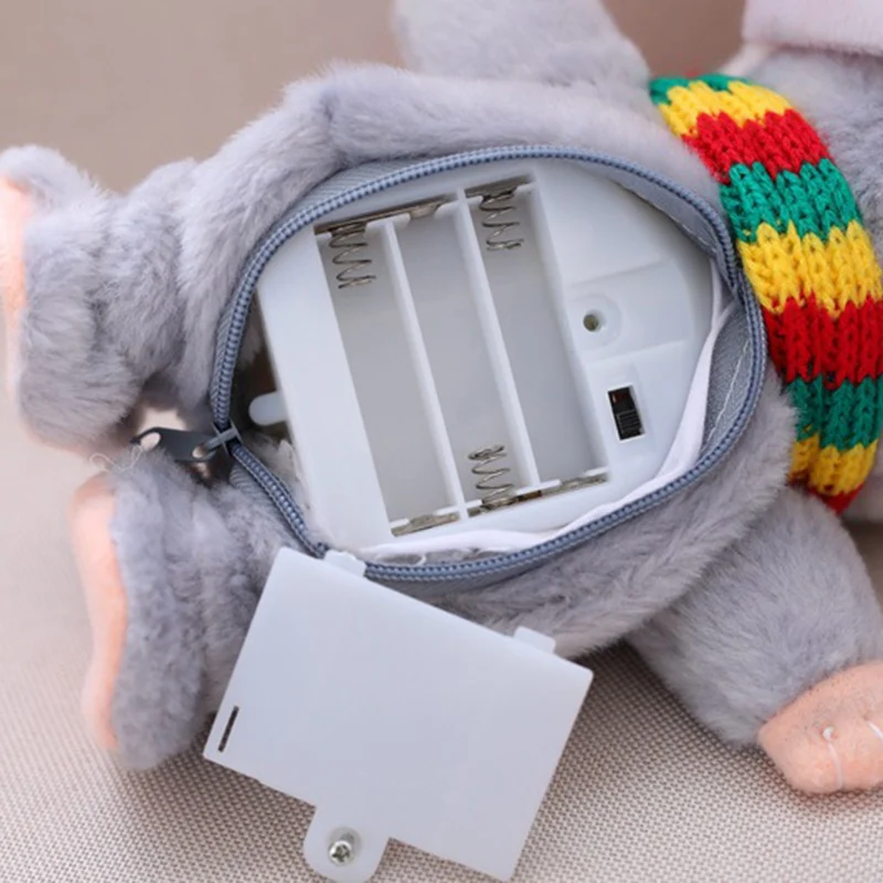 1 шт. говорящая мышка-Хомяк Игрушка для животных звуковая Запись Хомяк