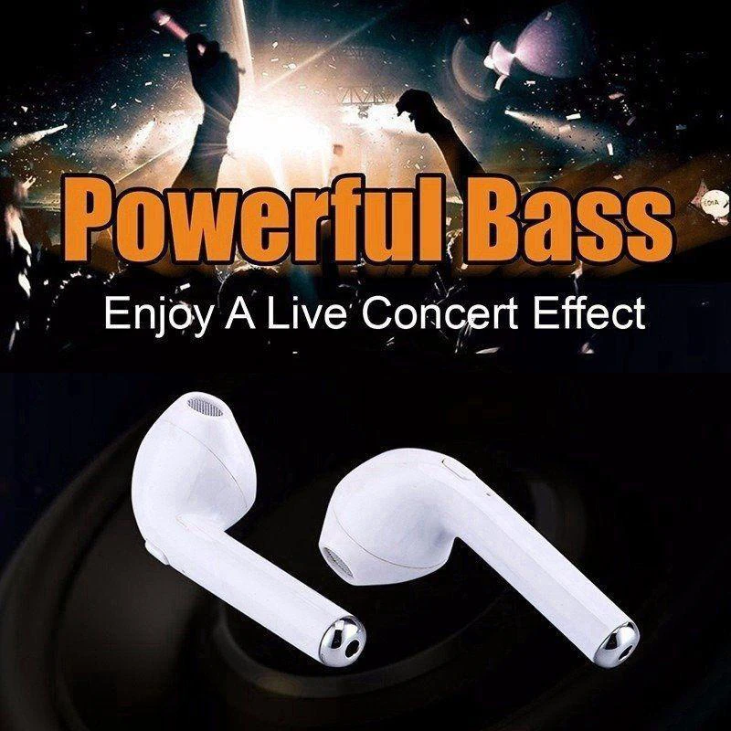 Хит продаж беспроводные Bluetooth наушники i7TWS стерео гарнитура спортивные для pods