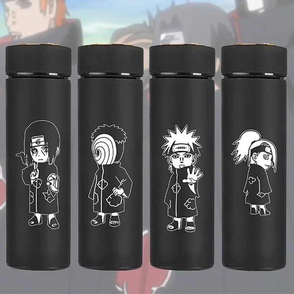 OUSSIRRO Наруто термос Uzumaki Наруто с крышкой Хатаке Какаши термос Uchiha itachi кружки чашка подарок