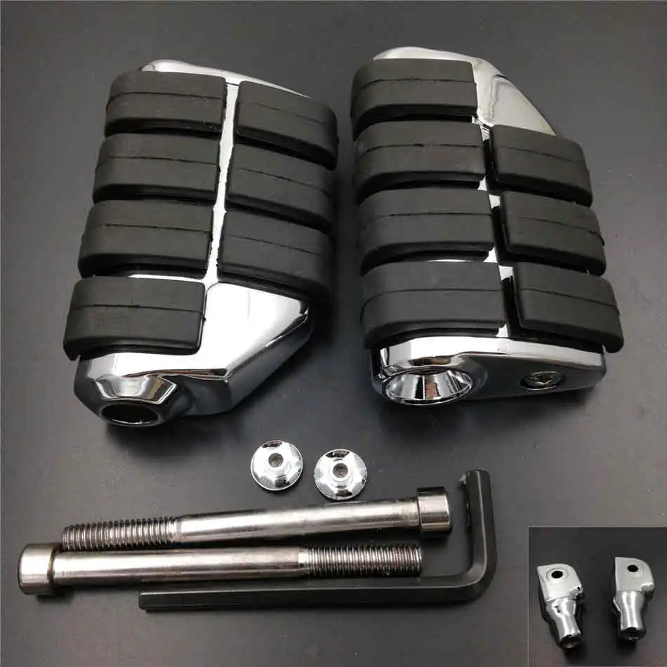 Задняя надгробная подставка для ног для 90-99 Yamaha Virago 750 1100 XV750 XV1100 все модели пассажирский подножка педали для ног резиновый мотоцикл